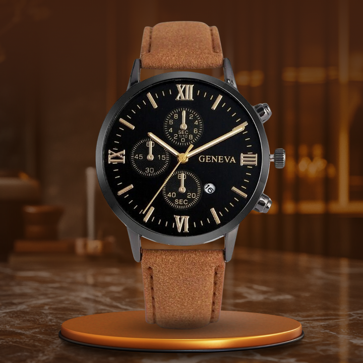 Montre à quartz analogique pour tous les jours