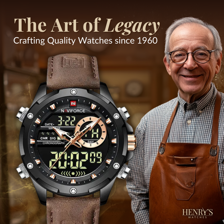 Montre militaire élégante